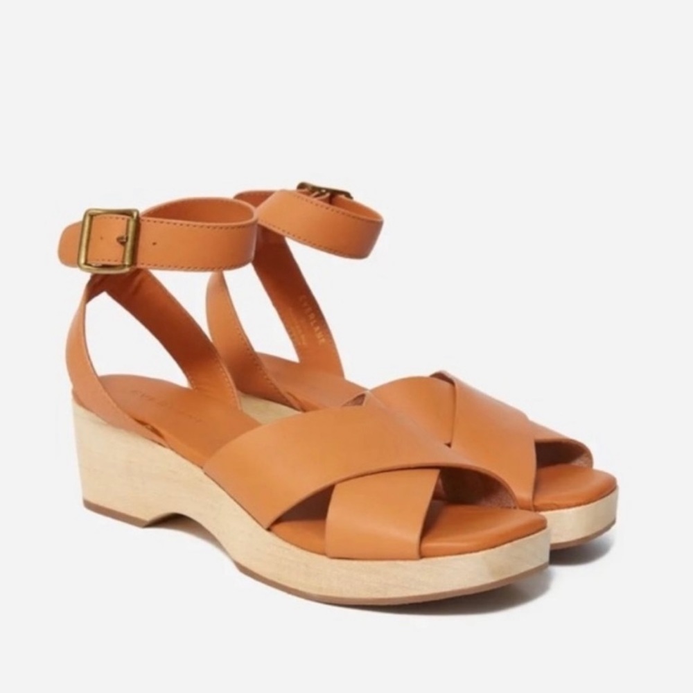 Women's Tan Leather Sandals